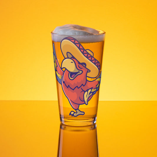 THE MEXICO BIRD - Shaker pint glass