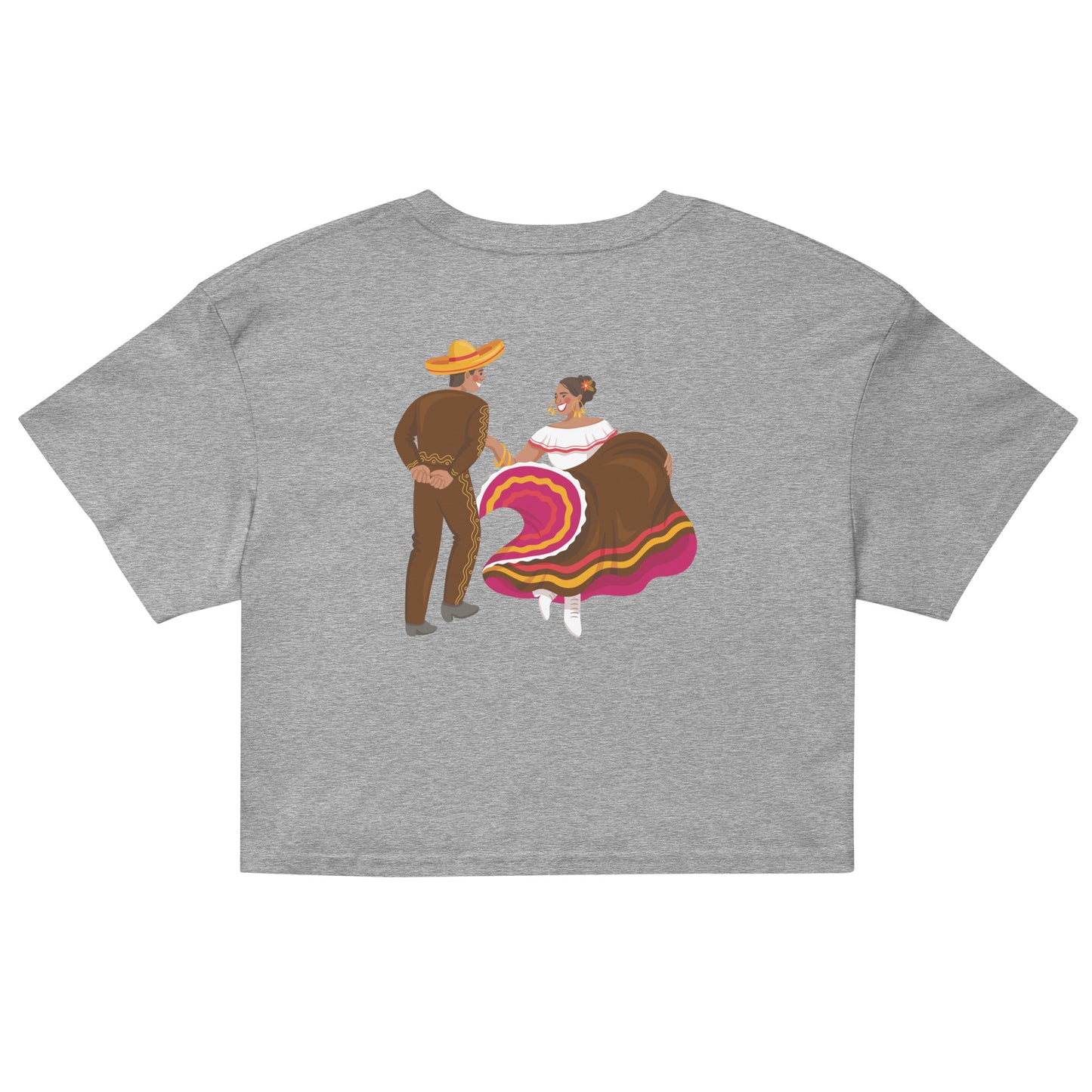 THE ORIGINAL MEXICAN COUPLE - Women’s crop top