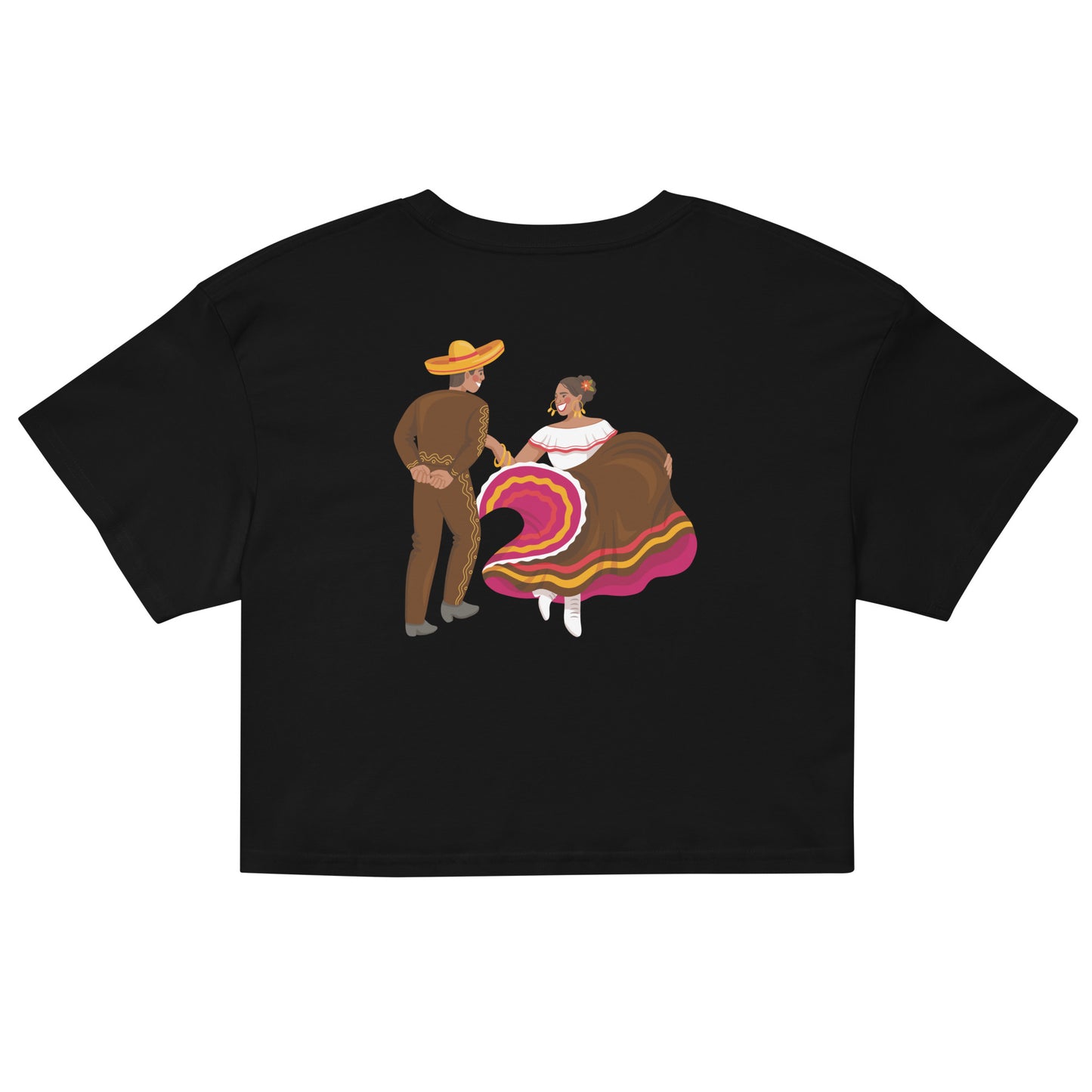 THE ORIGINAL MEXICAN COUPLE - Women’s crop top